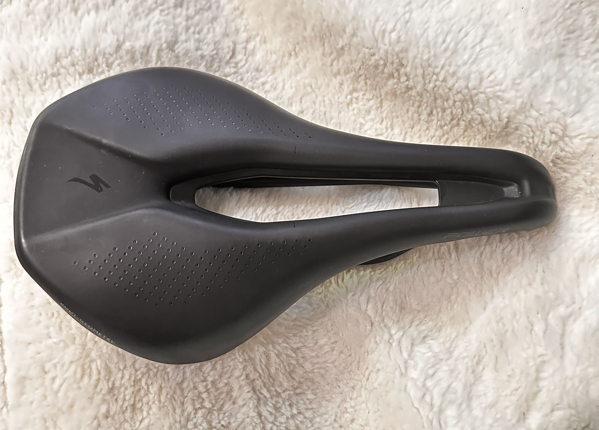 Specialized Body Geometry power Expert Bike Saddle 143mm. Titanium rails.