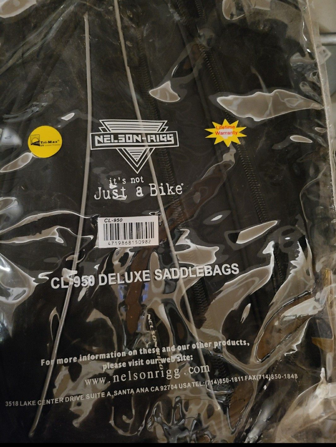 Nelson Rigg Saddle bags