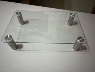 Glass Monitor Riser