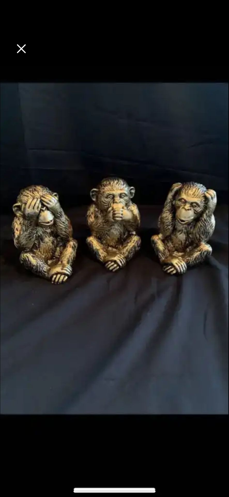 See No Evil Monkeys Set