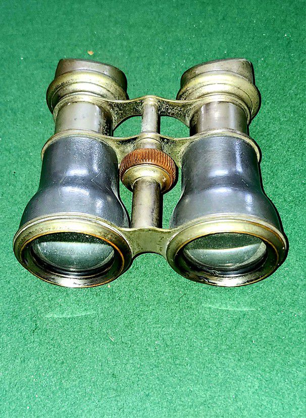 Antique Circa 1900s Jockey Club Paris Binoculars