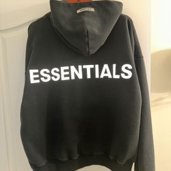 Fear Of God Essentials Reflective Hoodie - Size L