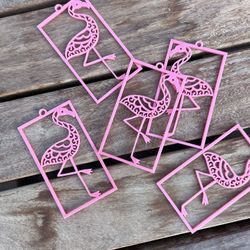 Flamingo Ornaments/Gift Tags 