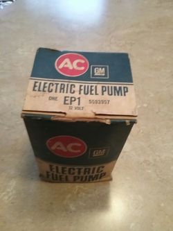 AC Delco Electric Fuel Pump...New