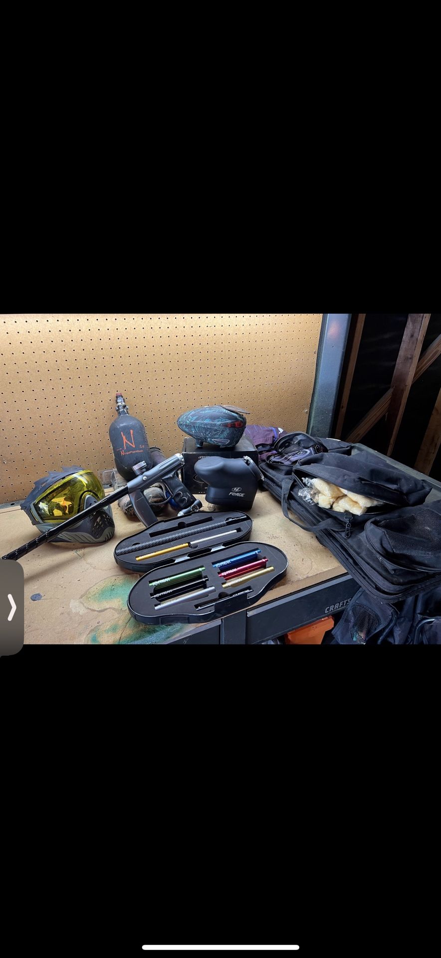 Paint Ball Gun And Accessories