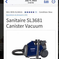 Sanitaire Vacuum