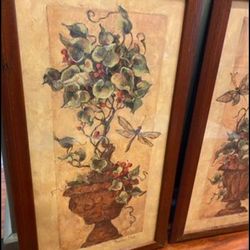 Home Interiors Frames / Floral Wall Decor