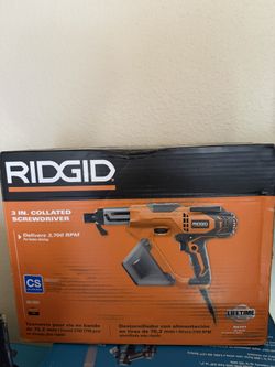 RIDGID 3 in. Drywall and Deck Collated Screwdriver