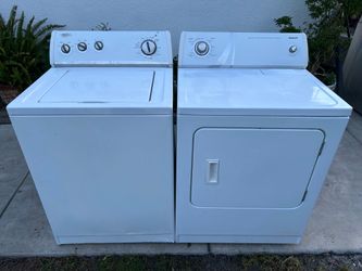 Washer and Electric dryer