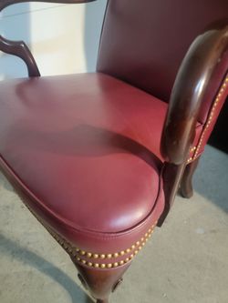 New leather chair  ready to go