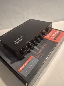 POWERBASS 4 BAND EQUALIZER WITH 10 VOLTS MAX OUTPUT