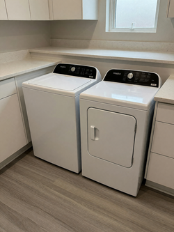 2023 Whirlpool WTW500CMW Washer &amp; Dryer Set – Like New, 5.3 &amp; 7 Cu Ft - Aurora, CO