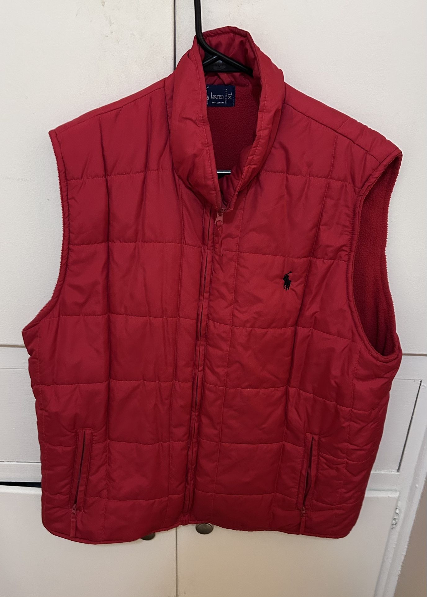 Polo By Ralph Lauren Men’s Size XL Vest