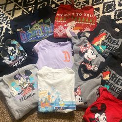 Disney sweatshirt and t-shirts for sale