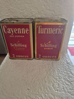 Spice Tins vintage