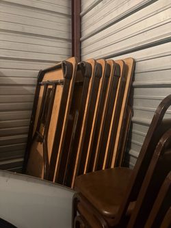 Chairs and tables
