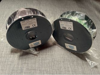 ABS 1.75mm 3D Printer Filament purple and dark green