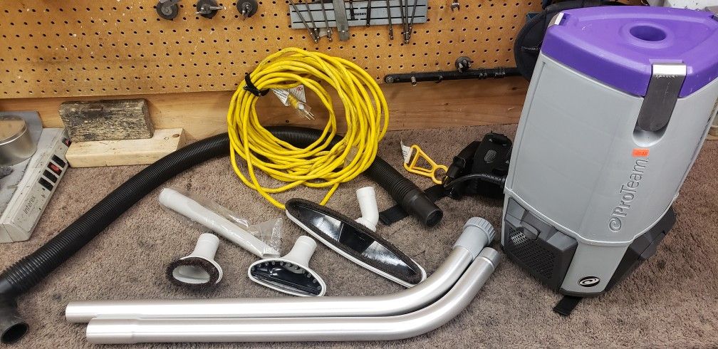 ProTeam Super Coach Pro 6 Commercial Backpack Vacuum 
