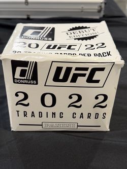Panini 2022 Donruss UFC Card HANGER PACK Box [16 Packs]