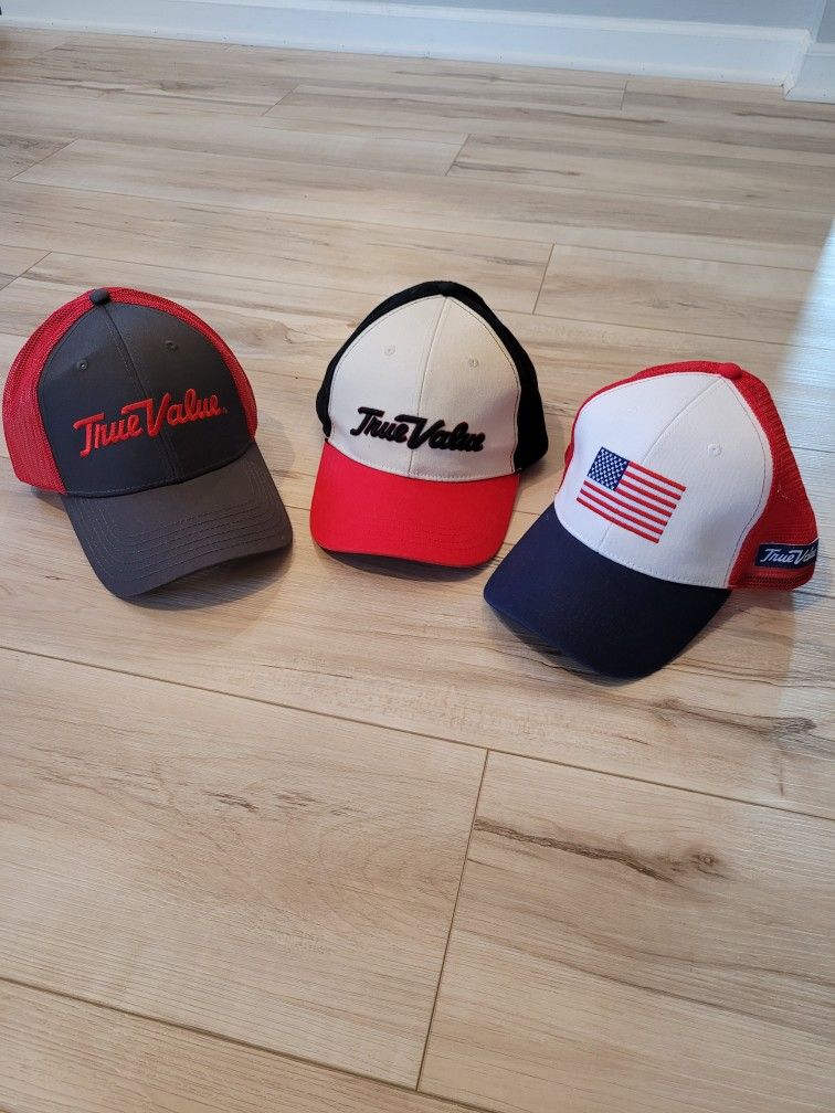 True Value Baseball Cap Bundle Adjustable 