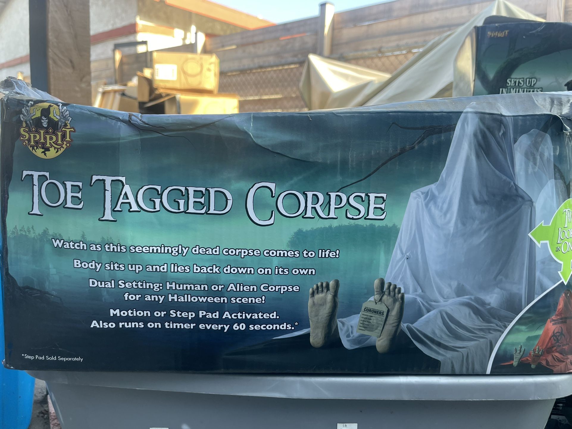 Toe Tagged Corpse Halloween Prop for Sale in Rialto, CA OfferUp