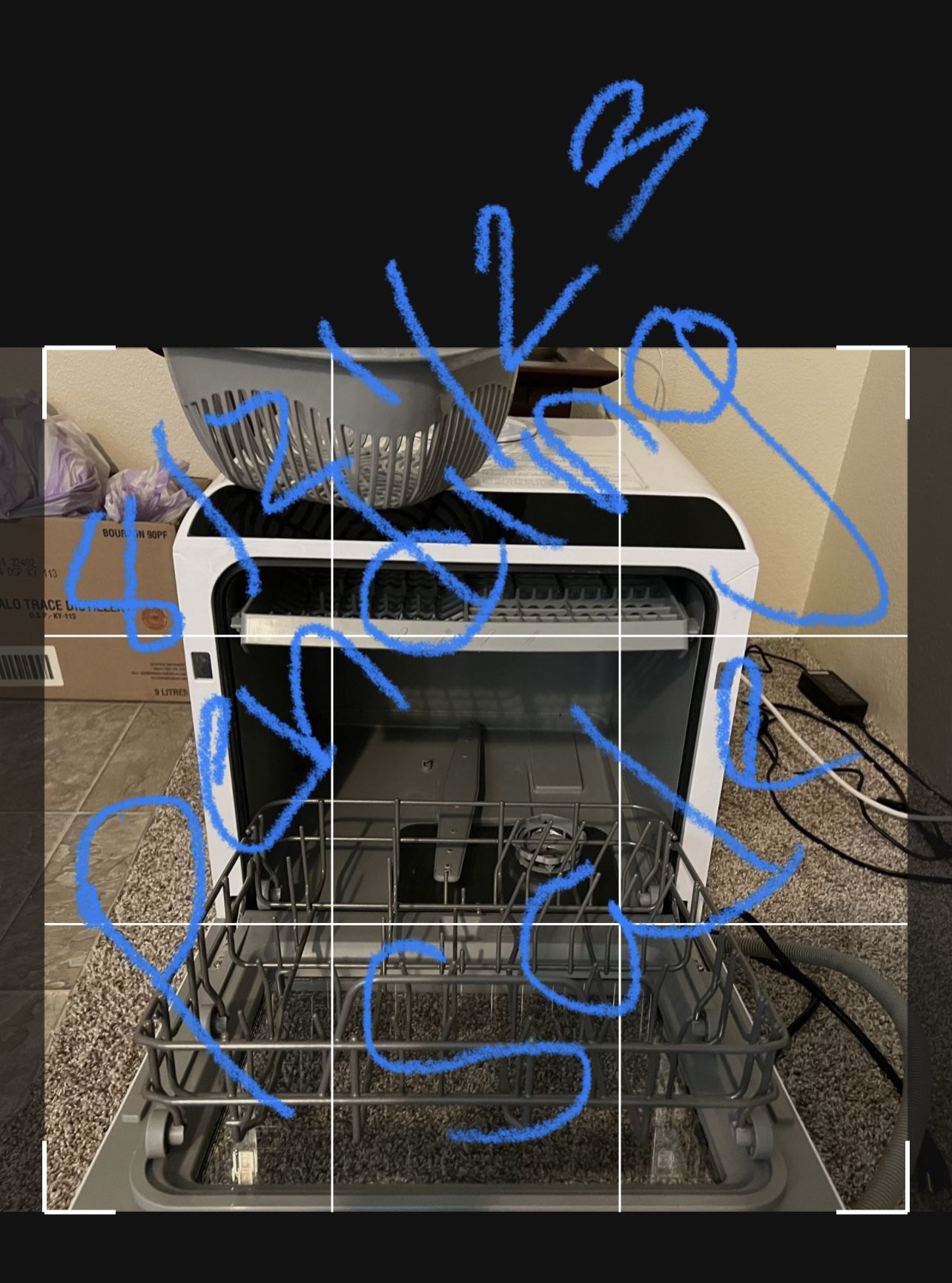 Counter Top Kapas Dishwasher