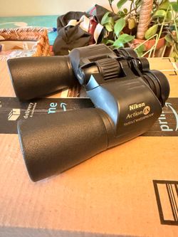 Nikon 10x50 Action EX WP Waterproof Binoculars – w/ Lens Caps