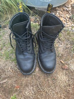 Dr. Martens AirWair Black Leather Boots