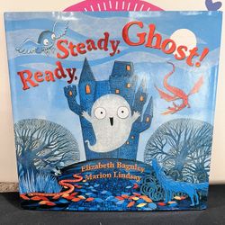 READY STEADY GHOST ! 10 x 10 NEW HARDCOVER BOOK