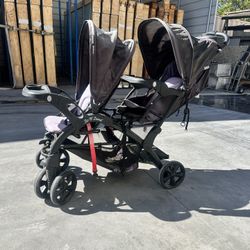 Sit And Stand Double Stroller 