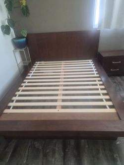 Queen bed frame