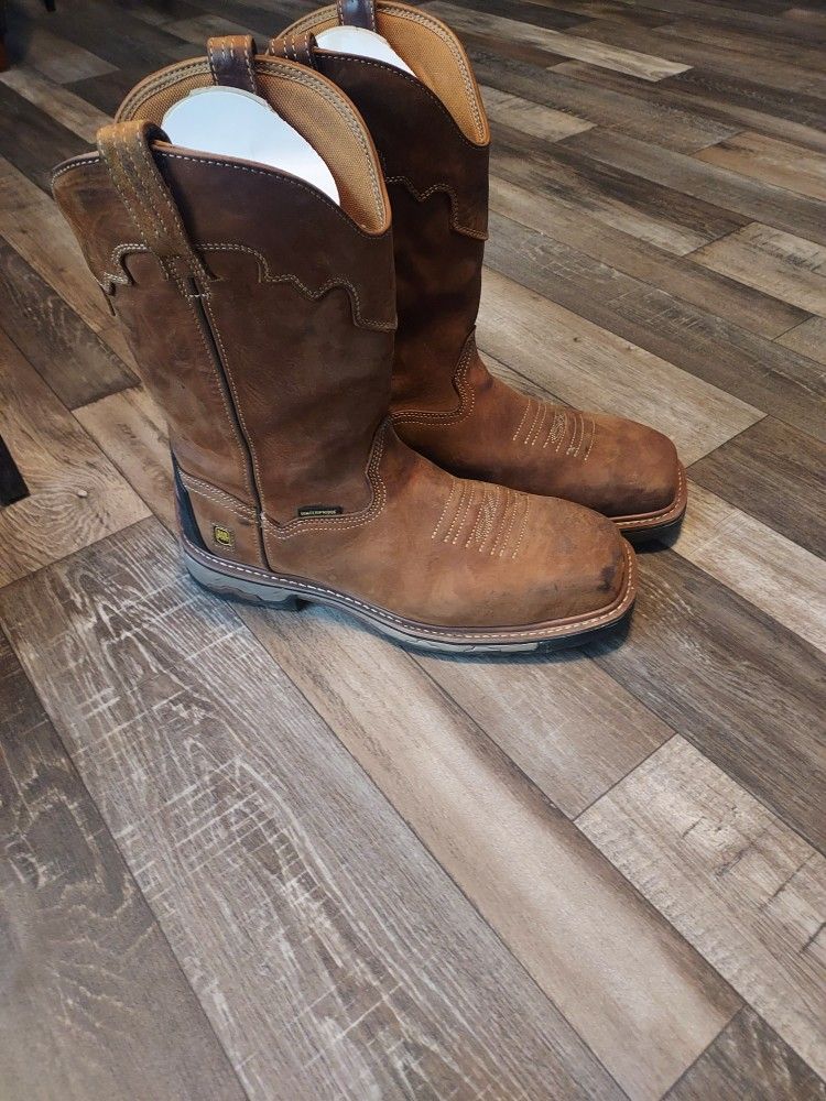 Dan Post Work Certified Boots Size 14.