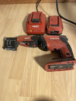 Hilti SD 4500-A22 Tool with SD-M 2 Magazine Battery And Charger