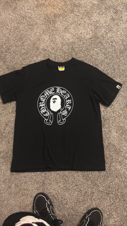 Bape x chrome black and white