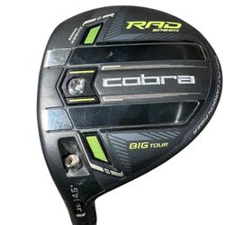 Cobra RADSpeed Big Tour 3 Wood Left Hand 14.5° Aldila R Flex Headcover