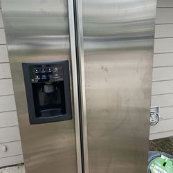 French Door Used Refrigerator 