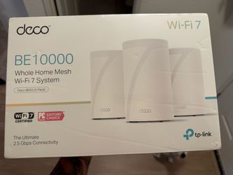 TP-Link Deco BE63 Wi-Fi 7 Mesh System 3-Pack