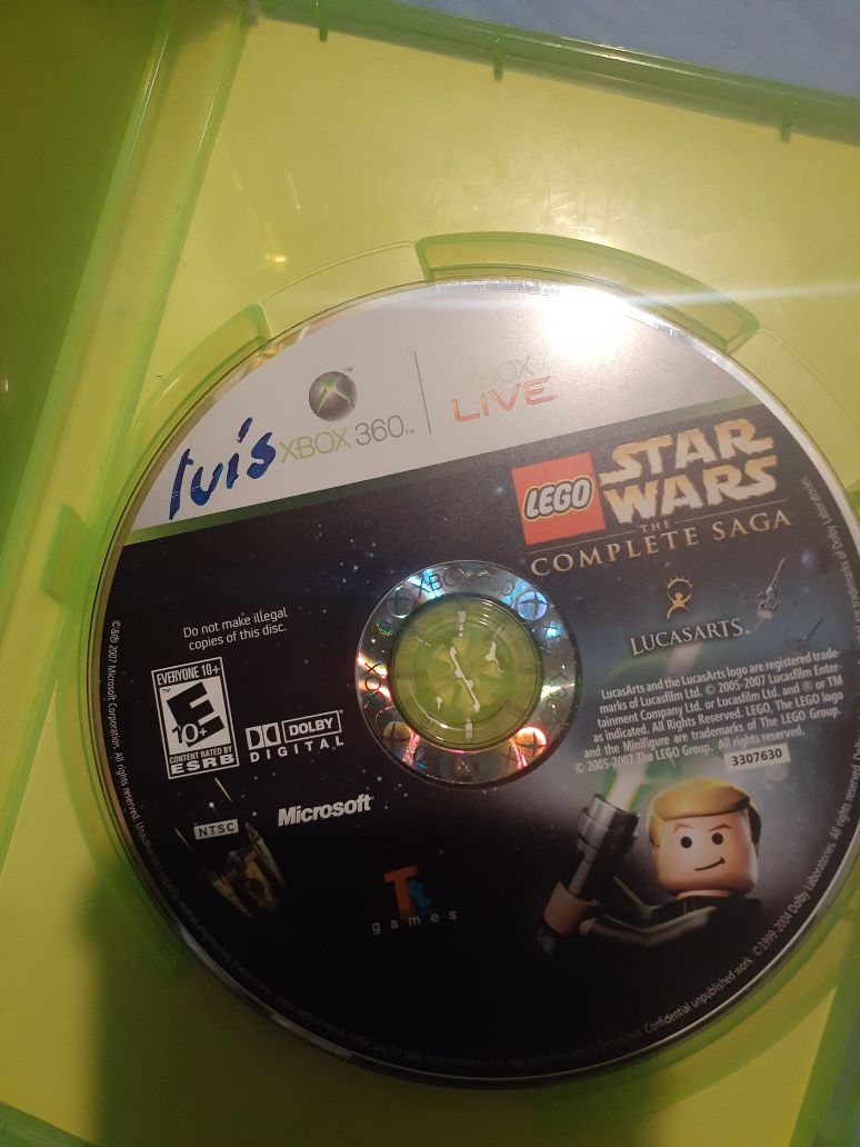 LEGO Star Wars: The Complete Saga (Microsoft Xbox 360, 2007) - European Version