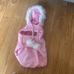 Small Pink Dog Jacket