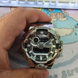 Casio GM700 Watch in Silver