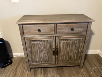 Solid Wood Accent Cabinet