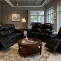 🛋️ NEW!! 3pc Reclining Sofa Set STILL IN BOX 📦 