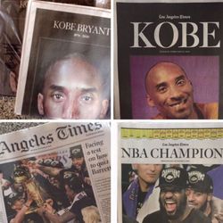 LA Times • LAKERS• All 4 NewsPapers! •