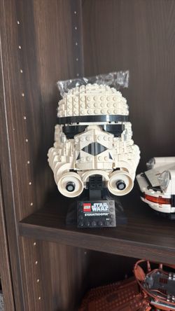 LEGO storm trooper helmet
