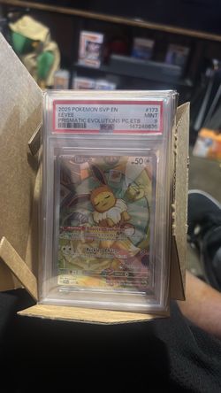 Eevee pokemon center exclusive 9 psa