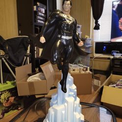 Black Superman Tweeterhead 1/6 Scale Statue