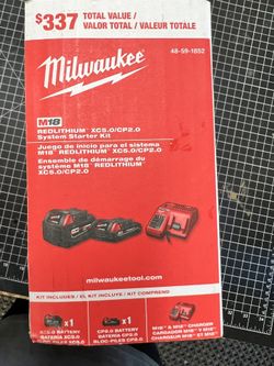 Milwaukee M18 Battery And Charger