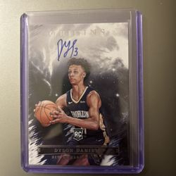 Dyson Daniels, 2022-23 Origins, Rookie Autograph, Oncard auto