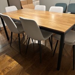 six person dining set