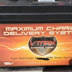 Never Used VMAX AGM 12V 125Ah Battery